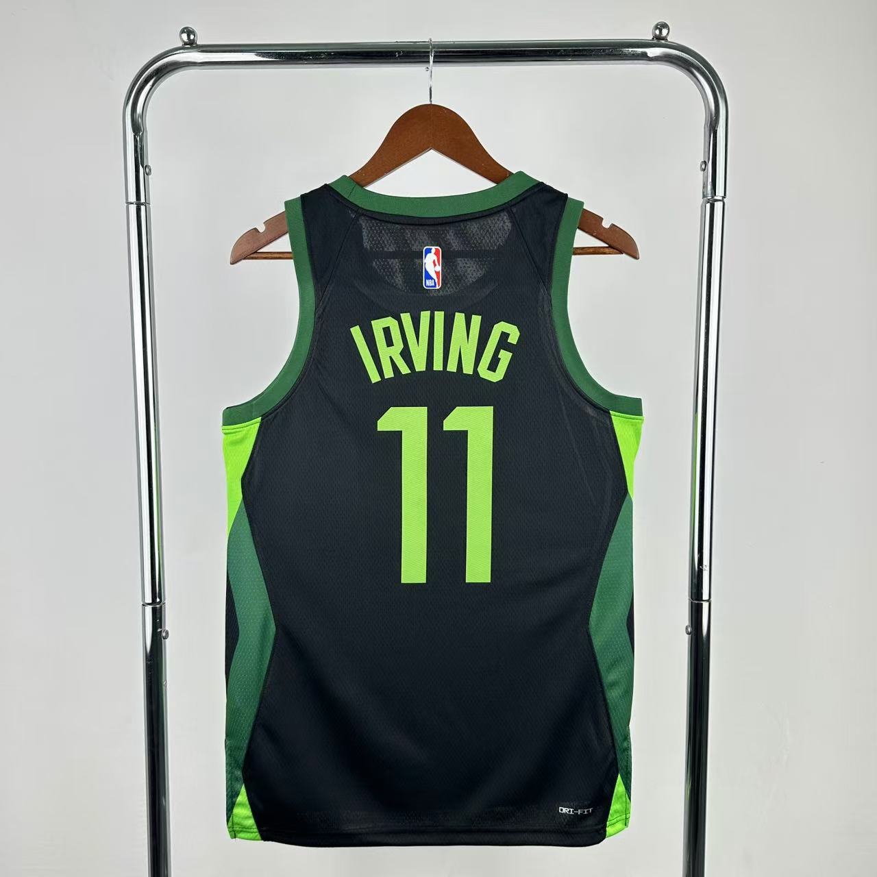 Men Boston Celtics 11 Irving Black City Edition Season Nike 2025 NBA Jersey